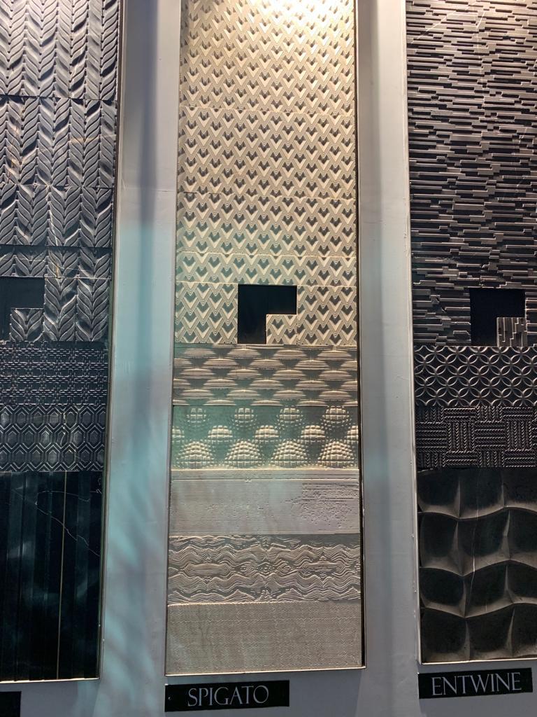 Elegant interior stone cladding finish